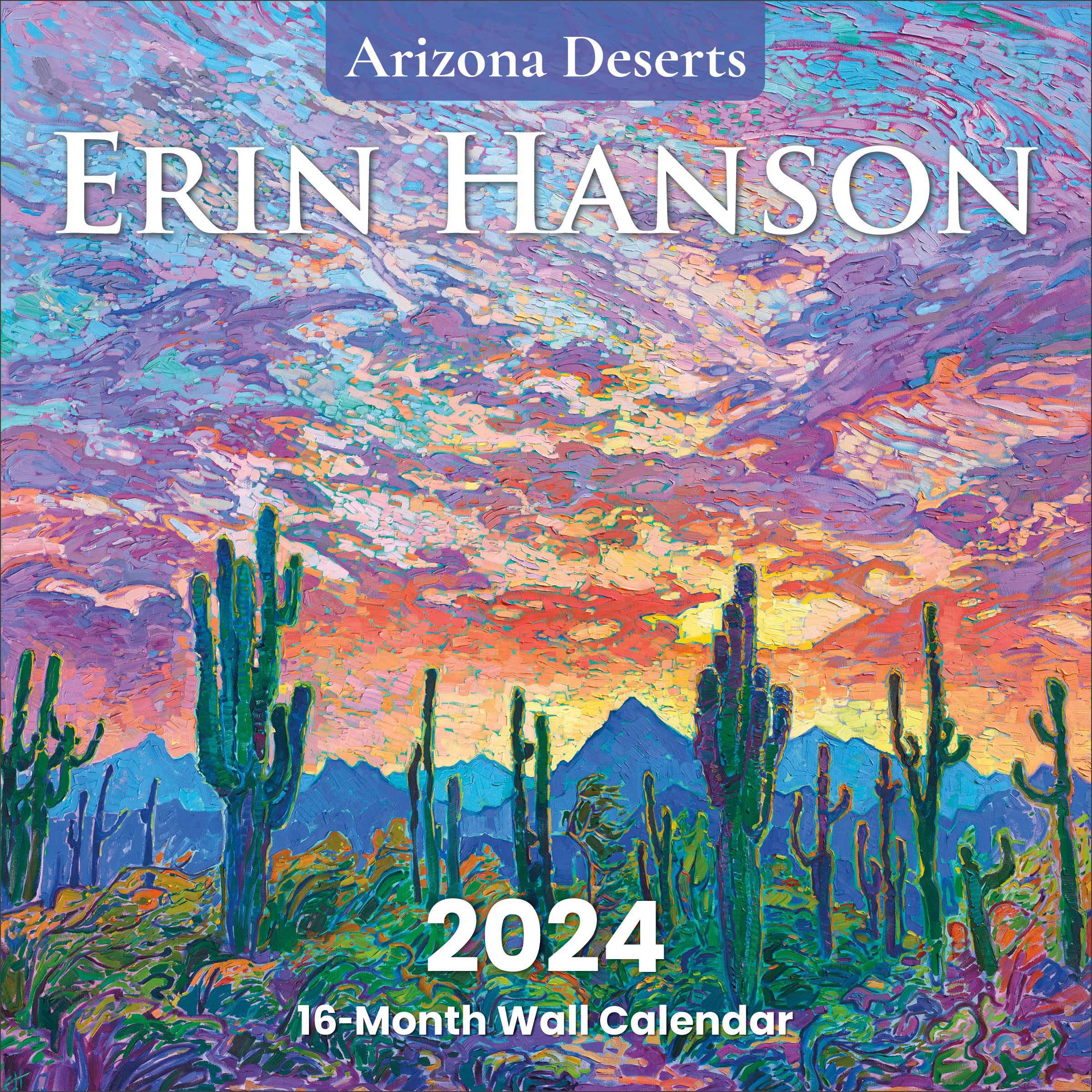 2024 Calendar - Arizona Deserts